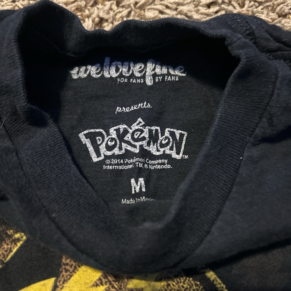 Pokemon Black Crewneck Sweater Medium